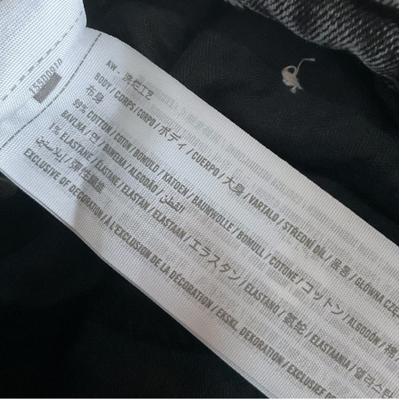 Abercrombie & Fitch Ankle Straight Ultra High Rise Jeans Sz 25 Curve Love Gray - Picture 13 of 13